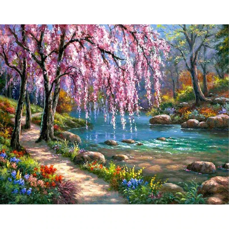 DIY 5D Diamond Painting Landscape Animal Embroidery Home Decor Gift