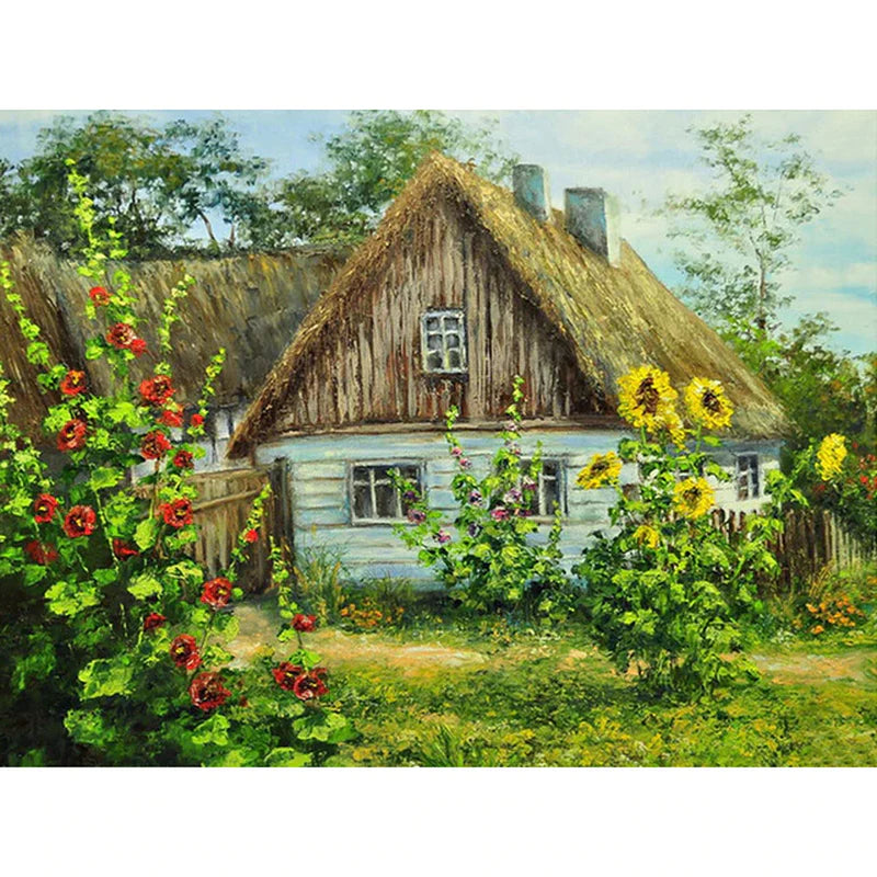 DIY 5D Diamond Painting Landscape Animal Embroidery Home Decor Gift